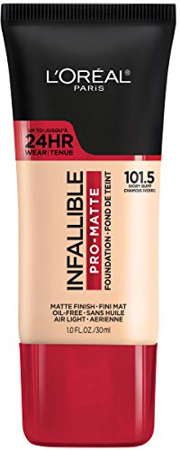 L'Oréal Infallible Pro-Matte Liquid Longwear Foundation (IVORY BUFF)