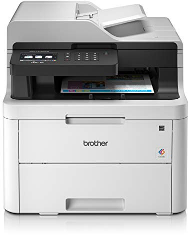 Brother MFCL3730CDNRF1 Imprimante multifonction couleur 18 ppm USB Blanc