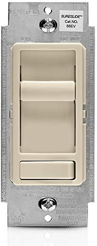 Leviton 66EV-10T SureSlide - Dimmer elettronico a bassa tensione (ELV) 300 W
