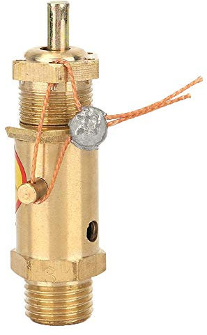 Valvola di ritegno del compressore d'aria, componenti di ricambio del compressore d'aria G1 / 4 Valvola di pressione a rilascio di sicurezza Ottone per generatore di vapore della caldaia Cuscinetto a