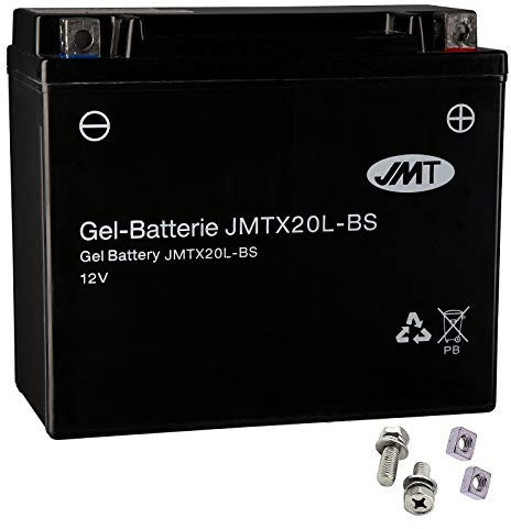 YTX20L-BS JMT Gel Batterie für VRSCF 1250 V-Rod Muscle ABS Baujahr 2009-2017