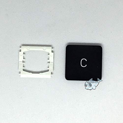 Dolphin.dyl Ersatz-Tastenkappe für MacBook Pro A1706, A1707, A1708 mit USB-A-Anschluss und weißem Scharnierstück