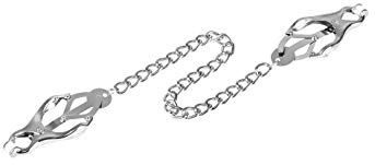 EIS Gummierte Klemme mit Verbindungskette | Accessoire | Zubehör | Für Damen