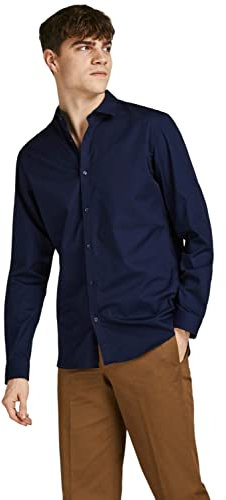 JACK & JONES Chemise habillée Chemise habillée Slim Fit Navy Blazer s Navy Blazer s