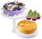 Cake Stands, Uten Cake Biscuit Fruit Stand - 3 Tier Tray White Presentation Stand for Wedding Birthday Cakes