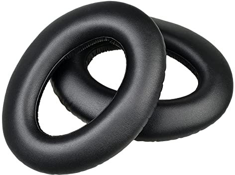 JHZZWJ Ersatz Ohrpolster für Durchmesser Sennheiser HD515 HD555 HD595 HD598 PC360 HD599 569 559 Ohrpolster aus Kunst Leder