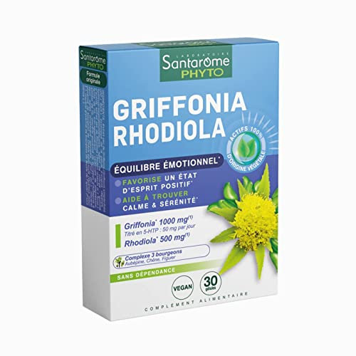 Santarome Griffonia Rhodiola 30 Gélules