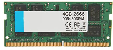 Septpenta 16GB DDR4 2666Mhz (DDR4 2666), Módulo de Memoria para Computadora Portátil, Voltaje Estándar 1.2V DDR4 SODIMM, Memoria RAM para Computadora Portátil PC Portátil de 260 Pines(4 GB)