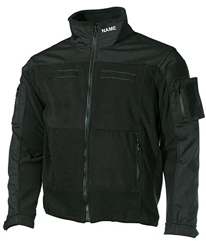 Copytec Fleece Jacke Bundeswehr Taucher Kampfmittel EOD Frosch Mann #40286, Größe:L, Farbe:Schwarz