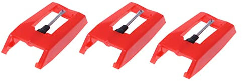 3 x Phono-Aluminium-Stangen-Pickup-Köpfe für Plattenspieler, Tonabnehmer, Tonabnehmer, Tonabnehmer, Tonabnehmer, Tonabnehmer, Tonabnehmer