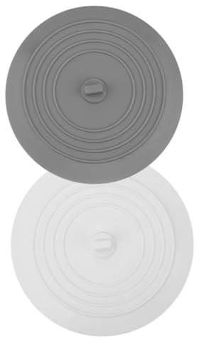 Alipis 2St Ablassstopfen aus Silikon Duschabflussstopfen Abflussabdeckungen Badewanne Waschbeckenstopper Waschbeckenstöpsel aus Silikon multifunktionaler Stopper überdimensioniert Stecker