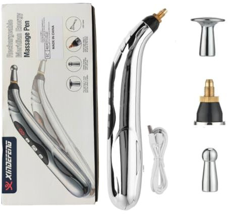 ANIORTECARE Pointer Fisioterapia - pointer recargable, acupuntura masaje pen, lapiz electronico acupuntura, electromodulador, pointer con más autonomía, pluma de acupuntura