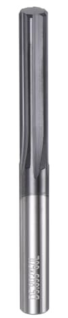 sourcing map Alesatore per serraggio in carburo, diametro 5,9 mm, scanalatura dritta con gambo dritto, strumento per lavorazione CNC per metalli e torni, nero