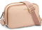 REETEE Damen Kleine Umhängetasche Leder Handy Umhängetasche Crossbody Bag Damen mit Breitem Gurt Stylisch Handtasche Damen Handytasche zum Umhängen mit Kartenschlitz Verstellbar Schultergurt (Rosa)