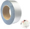 5cm X 10m Butyl Sealant Tape,Ruban Butyle Adhesif Etancheite Anti Fuite,Adhérence Ruban Adhésif Caoutchouc en Aluminium,Waterproof pour Réfection des Fuites de Toiture, Restauration des Façades