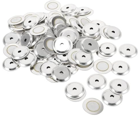 Housoutil 100stücke Ersatz-rauchmeldersummer Aus Metall Reparatur-rauchmeldersummer-Teile Rauchmelder-zubehör Für Reparatur Ersatz-Teile Für Rauchmelder-Summer Reparatur-Teile Für Rauchmelde