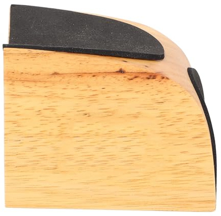 Oak Wood Gitarre Neck Ruhehalter, Tragbares Support Kissen für Bass Ukulele Mandolin Banjo Gitarrenhalshalter