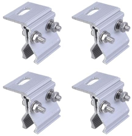 Qsvbeeqj 4 morsetti fotovoltaici in alluminio, per garantire stabilità e sicurezza per progetti solari e commerciali