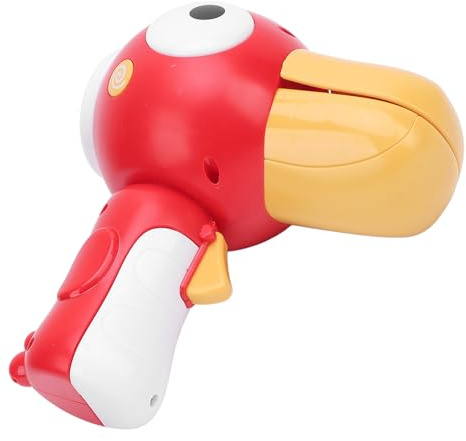 XUMIUZIY Dispositif de Changement de Voix D'oiseau de Dessin animé, Jouet Drôle de Changement de Voix pour Farces, Effets Sonores de Monstre de Sorcière d'halloween, Matériau ABS (Rouge)