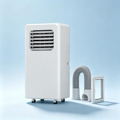 UofZc Climatiseur Portable avec télécommande et roulettes 12000BTU