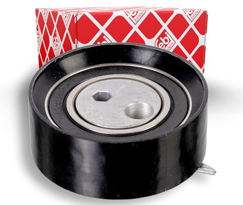 febi bilstein 14734 Spannrolle für Zahnriemen der Einspritzpumpe, 1 Stück | Kompatibel mit: VOLVO 850, 850 Kombi, S70, S80 I, V70 I, V70 II, VW LT 28-35 II Bus, LT 28-46 II Kasten