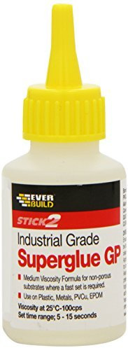 Everbuild Cyn50 Superglue, Industrial, 50g
