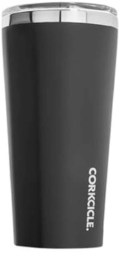 Corkcicle Thermal Travel Mug - Mug, Stainless Steel, Matt Black, Large