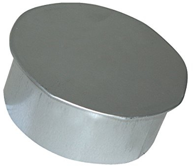 Kaminlochkapsel mit einem Ø 120 mm Wandkapsel feueraluminiert FAL