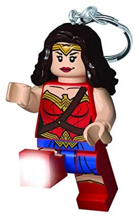 LEGO DC Super Heroes Wonder Woman LED Keychain Light - 76 mm Tall Figure