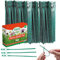 SOL 200pk Plant & Garden Ties, 17.5cm Green Twist Plant Ties of Indoor Plants & Outdoor, Multi-purpose, Durable, Flexible & Easy to Use, Ideal for Supporting Vines, Protect & Create Space on Garden