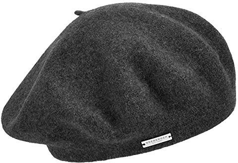 Seeberger Damen Serie Scheffau Beanie, dunkelgrau, Einheitsgröße