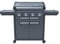 Campingaz Gas BBQ 4 Series Premium S, Barbecue Gas Grill with 4 Stainless Steel Burners 13.6 kW, 1 Side Burner, Lid, Thermometer, InstaClean Aqua, Culinary Modular System, Outdoor Kitchen
