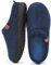 MERRIMAC Herren Slip-on Hausschuhe Bequem Memory-Schaum Rutschfest Innen Pantoffeln Marineblau, 47 EU