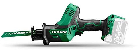 Hikoki CR18DAW4Z Akku-Tigersäge, Säbelsäge, Reciprosäge, Fuchsschwanz, Stichsägeblätter, 18 Volt