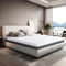 TANHK King Size-Memory-Matratze 100% Made in Italy | Mittelfest orthopädisch | Druckpunktentlastungssystem | Hypoallergen, Antibakteriell und Anti-Milben | Hohe Atmungsaktivität | 170 x 190