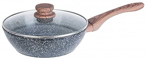 WOK GRANITOWY 28cm GRANIT WOOD KINGHOFF KH-1584