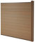 Mendler WPC-Sichtschutz Sarthe, Windschutz Zaun, WPC-Pfosten Erweiterungselement, 1,88m - Teak