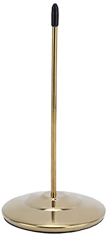 Pincho para Notas de Acero Inoxidable, Soporte para Recibos de Papel, Pincho para notas con Clavo para Factura Recibo Nota Papel Contador Escritorio(Varilla Dorada Brillante)