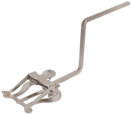 Altsaxophon Notenständer Clipständer Eisen Musik Leierhalter Notenleier Halter für Marching Band, Kornett Notenklammerhalter Leier Notenhalter Marschmusikhalter Musikinstrumente, Nur für Altsaxophon