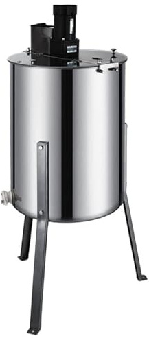 MNSSRN 4 Frame Electric Honey Extractor, Stainless Steel Power Honeycomb Rotary Extractor, Separate Honey Throwing Machine Electric Honey Beating Sugar Beating Machine