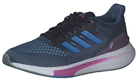 Adidas Running Shoe Eq21 Run, Wonder Steel/Pulse Blue/Matt Purple Met., GY2209, 38 2/3 EU