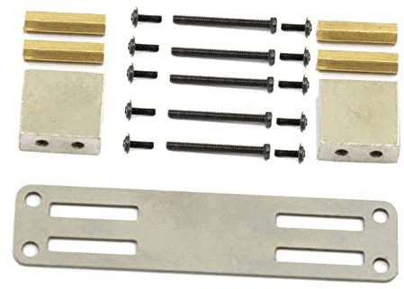 zalati Servo Holder Stand Fixed Bracket Metal with Screw for Steering Servo of MN/WPL RC Car