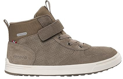 Viking Youth Samuel Mid Waterproof Grau - Wasserdichter atmungsaktiver Kinder Schuh, Größe EU 30 - Farbe Granite