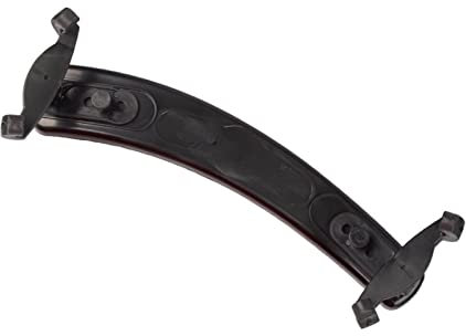 Violine Ersatzteile Geige Schulterruhe Schwarz Einstellbar 3/4 4/4 Geigenplastik -Schulterruhe Für 3/4 4/4 Violine