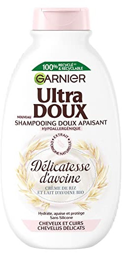 Garnier Ultra Doux Shampoo, feuchtigkeitsspendend, delicatesse, 300 ml