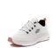 Skechers Foam Fresh Trend, Fresca Tendenza Schiuma Vapor Donna, White Mesh Black Coral Trim, 40 EU