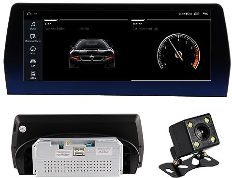 DDKUS Autoradio Android 13 für BMW 3er E90 E91 E92 E93 CIC System Octa Core 8GB RAM 128GB ROM, 12.3 Touch Screen Unterstützung GPS SWC DAB + Bluetooth WiFi CarPlay Android Auto