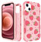 Pegmode for iPhone 15 Case - Heavy Duty Protective Designer Strawberry Cute Cartoon Hard Shockproof Bumper Phone Cases for Apple iPhone 15 for Girly Women Men Girls Boys Teens