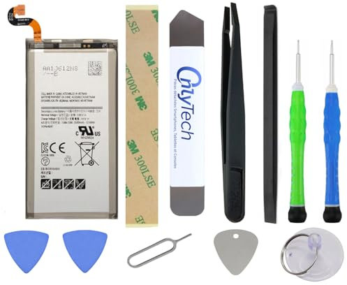 OnlyTech - Kit de réparation Batterie pour Samsung Galaxy S8 Plus SM-G955-3500mAh - avec 10 Outils et Adhésif