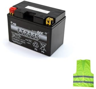 KOMPATIBEL MIT Honda VFR X Cross Runner 800 passend für Jahr 2011 al 2019 Schlagzeug YTZ14S FURUKAWA FTZ14S Wird BEREIT UND GELADEN GELIEFERT. BATTERIEN 11,6 AH Ampere 12 Volt AKTIVIERTE Gel